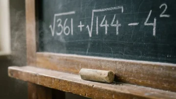 Школьный пример со степенями и корнями: √361 + √144 — 4² – сможете решить в уме?